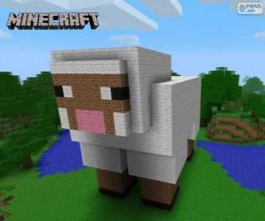 Puzzle Minecraft πρόβατα